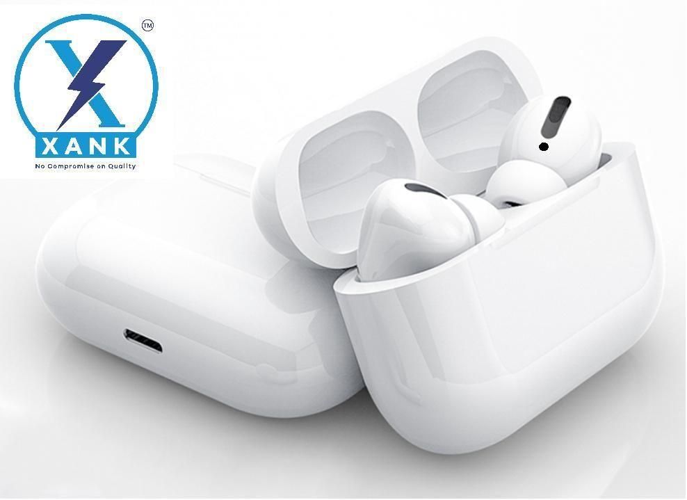 Airpods Pro with Wireless Charging Case with Sensor Enabled Bluetooth Headset (White, True Wireless)