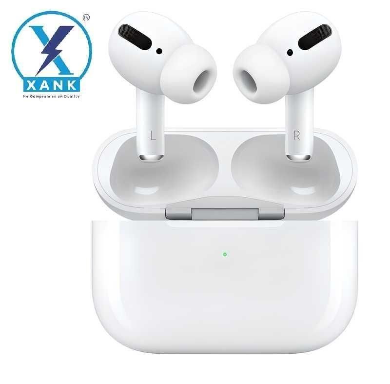 Airpods Pro with Wireless Charging Case with Sensor Enabled Bluetooth Headset (White, True Wireless)