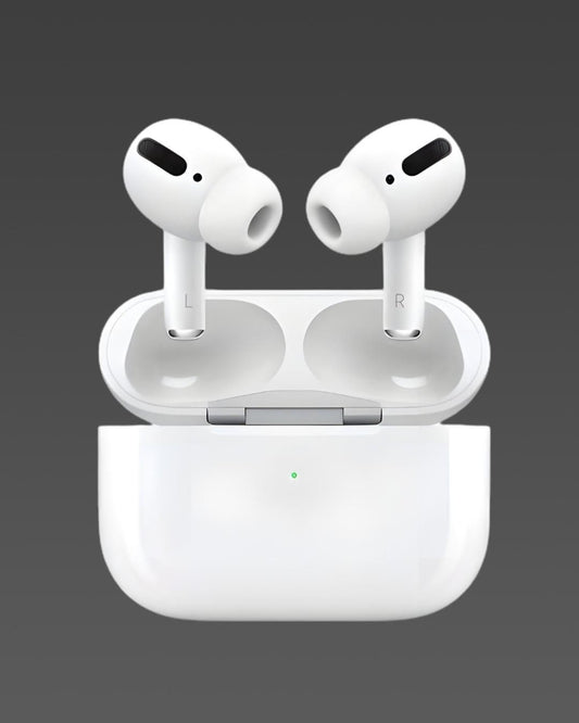 Airpods Pro with Wireless Charging Case with Sensor Enabled Bluetooth Headset (White, True Wireless)