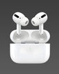 Airpods Pro with Wireless Charging Case with Sensor Enabled Bluetooth Headset (White, True Wireless)